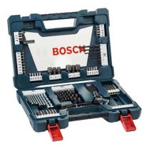 Jogo De Ferramentas Brocas E Bits Titânio V-line Bosch 83 Pç