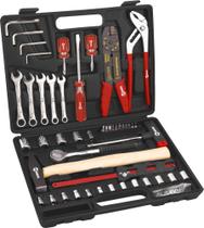 Jogo de ferramentas com 100 peças aço carbono kf100 - Nove54