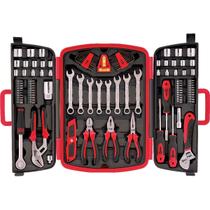 Jogo de Ferramentas com 113 Peças Com Maleta KF 001 NOVE54 Jogo de Ferramentas com 113 Peças Com Maleta KF 001 NOVE54