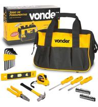 Jogo De Ferramentas Com 36 Peças Com Bolsa Vonder Jogo De Ferramentas Com 36 Peças Com Bolsa Vonder