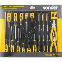Jogo de Ferramentas com 38 Peças - Vonder Jogo de Ferramentas com 38 Peças - Vonder