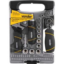 Jogo De Ferramentas Com 40 Peças Vonder Jogo De Ferramentas Com 40 Peças Vonder