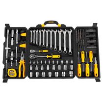 Jogo de ferramentas Cromo Vanadium 128 peças 3599110128 VONDER Jogo de ferramentas Cromo Vanadium 128 peças 3599110128 VONDER