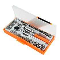 Jogo de ferramentas de montagem, caixa plastica, 40pcs // sparta