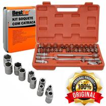 Jogo de Ferramentas em Soquetes 1/2 Pol. 8-27MM C/(32 Peças) - Bestfer