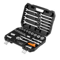 Jogo de ferramentas, encaixe 1/2pol., maleta plastica, 32pcs // sparta Jogo de ferramentas, encaixe 1/2pol., maleta plastica, 32pcs // sparta