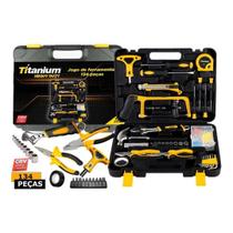 Jogo De Ferramentas Kit Com 134 Peças Titanium