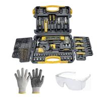 Jogo De Ferramentas Manuais 300 Peças Com Maleta+ Kit