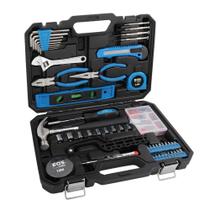 Jogo de Ferramentas Manuais EOS Titanium 132 Peças com Maleta EKF05 Jogo de Ferramentas Manuais EOS Titanium 132 Peças com Maleta EKF05