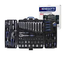 Jogo De Ferramentas Menegotti 106 Peças Com Maleta Max Jogo De Ferramentas Menegotti 106 Peças Com Maleta Max