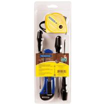 Jogo de Ferramentas Trena + Estilete + 1 chave Phillips + 2 Chaves de Fenda Tramontina