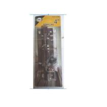 Jogo De Ferrolho 4' - Cor Cobre - 9,5Cm