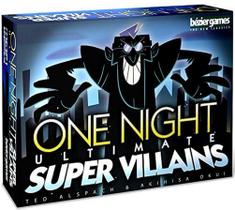 Jogo de festa Bezier Games One Night Ultimate Super Villains Jogo de festa Bezier Games One Night Ultimate Super Villains