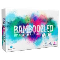 Jogo de festa Blue Wasatch Bamboozled Bluffing Dice & Card Jogo de festa Blue Wasatch Bamboozled Bluffing Dice & Card