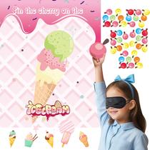 Jogo de festa Haunt Couture Pin The Cherry on The Ice Cream Jogo de festa Haunt Couture Pin The Cherry on The Ice Cream