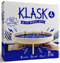 Jogo de festa magnético KLASK 4 para crianças e adultos - 4 jogadores