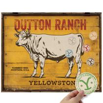 Jogo de festa Pin-The-Tail Yellowstone Blindfolded Cattle