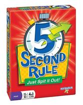 Jogo de festa PlayMonster 5 Second Rule com 576 perguntas