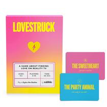 Jogo de festa Rabble Lovestruck Reality TV de 5 a 10 jogadores a partir de 14 anos