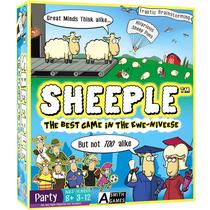 Jogo de festa SHEEPLE, onde grandes mentes pensam como uma família Jogo de festa SHEEPLE, onde grandes mentes pensam como uma família