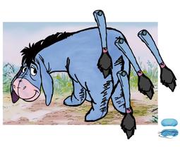 Jogo de festa Unbala Winnie Pin The Tail Game para 20 crianças Jogo de festa Unbala Winnie Pin The Tail Game para 20 crianças