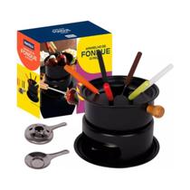 Jogo De Fondue Conjunto De 13 Peças Fratelli 1 Litro