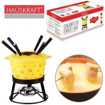 Jogo De Fondue De Ceramica Lana Com 6 Garfos 1l Jogo De Fondue De Ceramica Lana Com 6 Garfos 1l