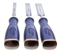 Jogo De Formão Com 3 Peças Emborrachado 1/2, 3/4, 1 irwin 1768781