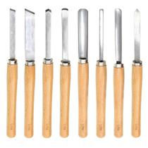 Jogo de Formão com 8 Peças Jogo de Formão com 8 Peças