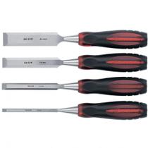 Jogo de Formão Olho de Tigre com 4 Peças