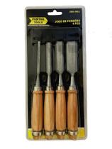 Jogo de Formões com 4 Peças - FERTAK TOOLS