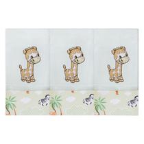 Jogo de Fralda de Boca 3 peças