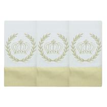 Jogo de Fralda de Boca 3 peças