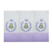 Jogo de Fralda de Boca 3 peças