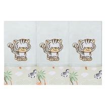 Jogo de Fralda de Boca 3 peças