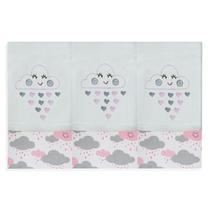 Jogo de Fralda de Boca 3 peças