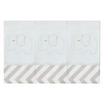 Jogo de Fralda de Boca - Elefante Chevron Tiffany