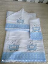 Jogo De Fraldas Toalha De Banho