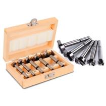 Jogo de fresa para madeira 10 15 20 35mm 5pcs sparta 7044055