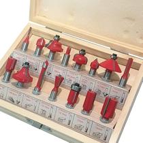 Jogo de fresas 8mm tupia 15 peças