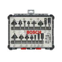 Jogo de Fresas Bosch H1/4"-15pcs 2607017473