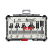 Jogo de fresas Bosch Standard encaixe de 6mm 6 peças