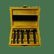 Jogo de fresas p/dobradica forstner c/5pcs 15a35mm rocast