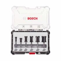 Jogo de Fresas Retas Bosch Standard - Encaixe de 06MM, 6 peças 2607017465000