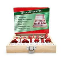 Jogo De Fresas Tupia C/12 Pçs 6Mm Com Maleta