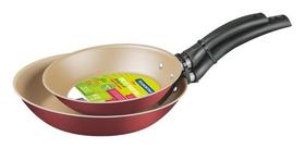 Jogo de frigideiras 2 peças Jogo de frigideiras 2 peças