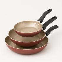 Jogo De Frigideiras Francesas 3 Peças 14 16 20cm Cereja Nacional