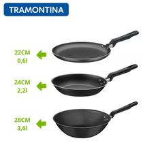 Jogo De Frigideiras Loreto 3 Peças Antiaderente - Tramontina