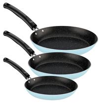 Jogo de Frigideiras Tramontina Azul Bebe 3 Peças Jogo de Frigideiras Tramontina Azul Bebe 3 Peças