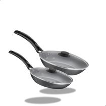 jogo de frigideiras tramontina com tampa antiaderente kit 2 frigideira com tampa jogo de frigideiras tramontina com tampa antiaderente kit 2 frigideira com tampa